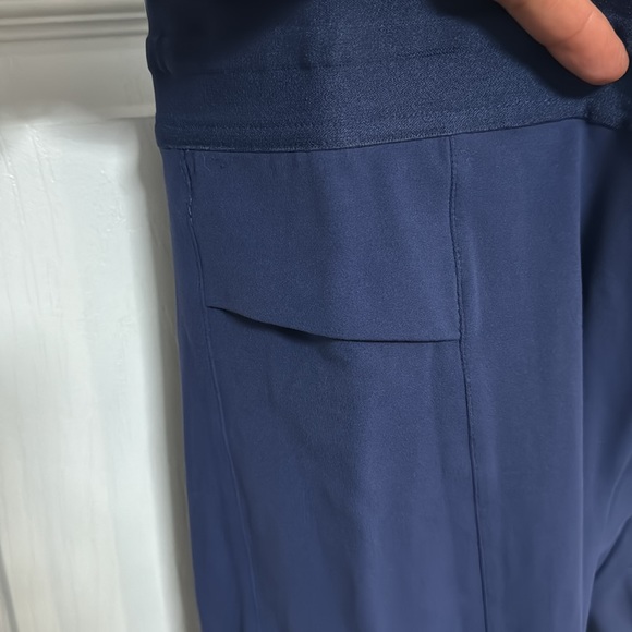 Nike Infinalon yoga compression M-XL navy blue, excellent condition 10” inseam - Picture 5 of 9